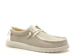 DUDE WALLY BRAIDED 40003 Beige Mocassins Homme