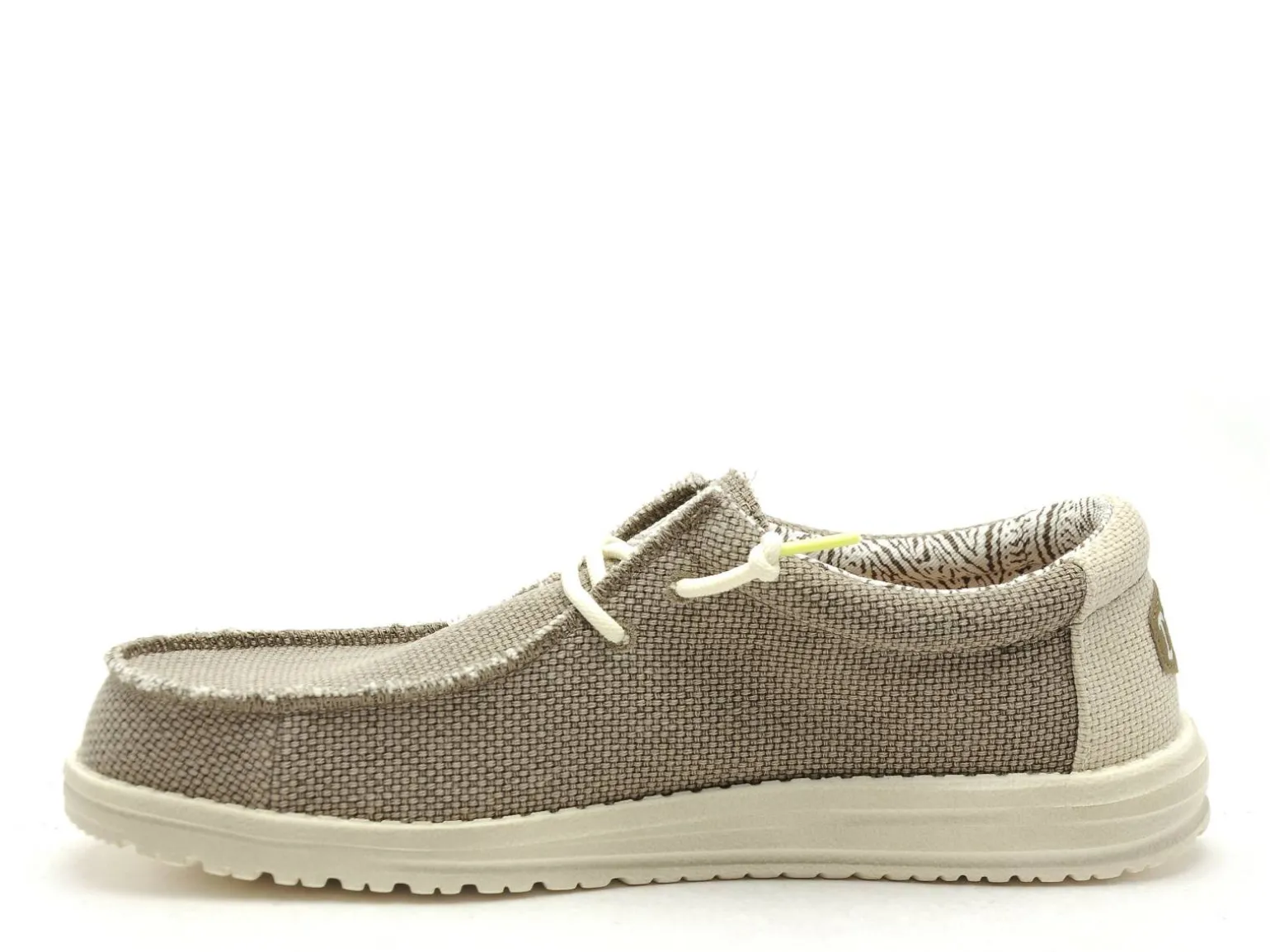 DUDE WALLY BRAIDED 40003 Marron Mocassins Homme