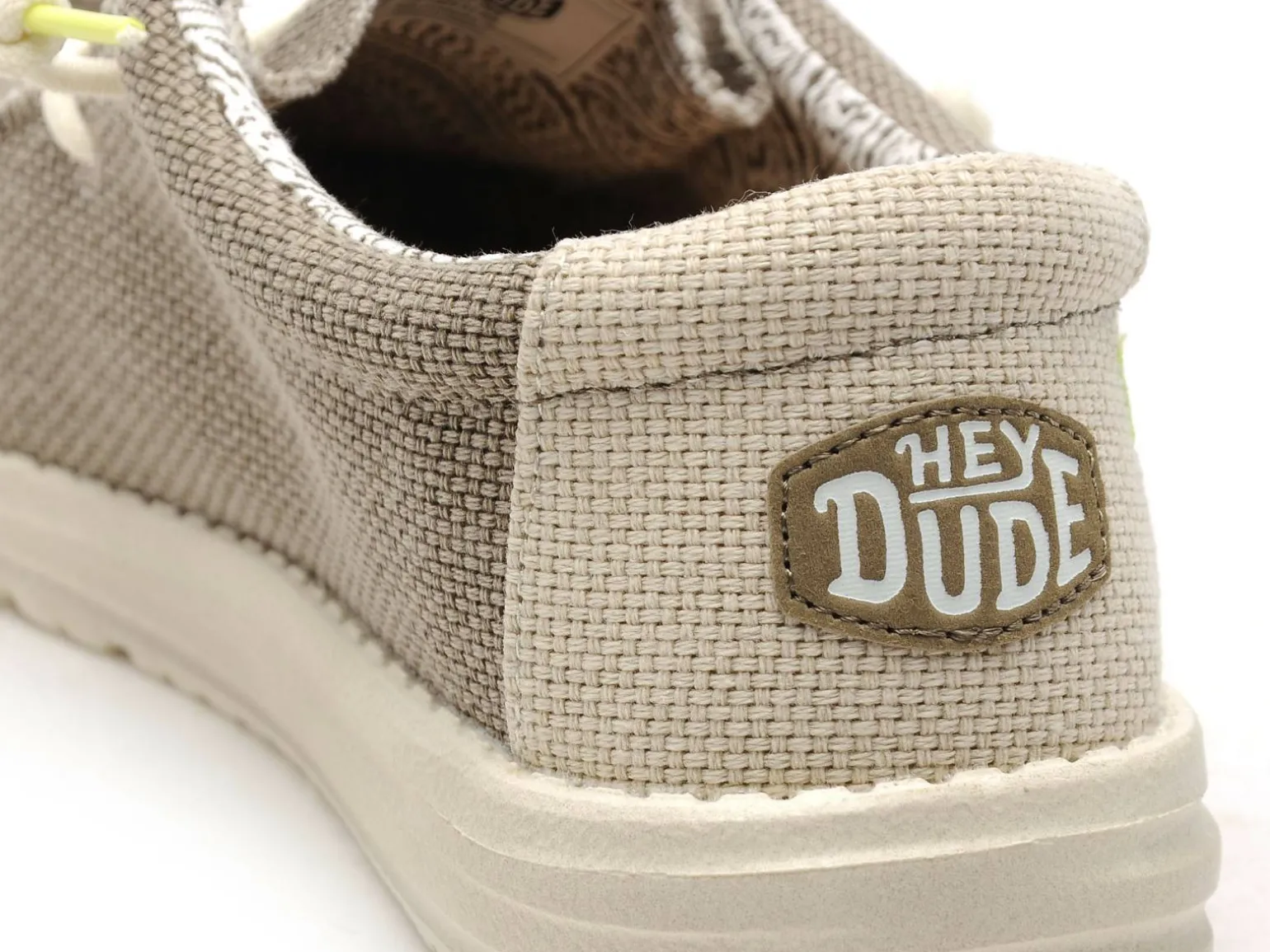 DUDE WALLY BRAIDED 40003 Marron Mocassins Homme