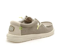 DUDE WALLY BRAIDED 40003 Marron Mocassins Homme
