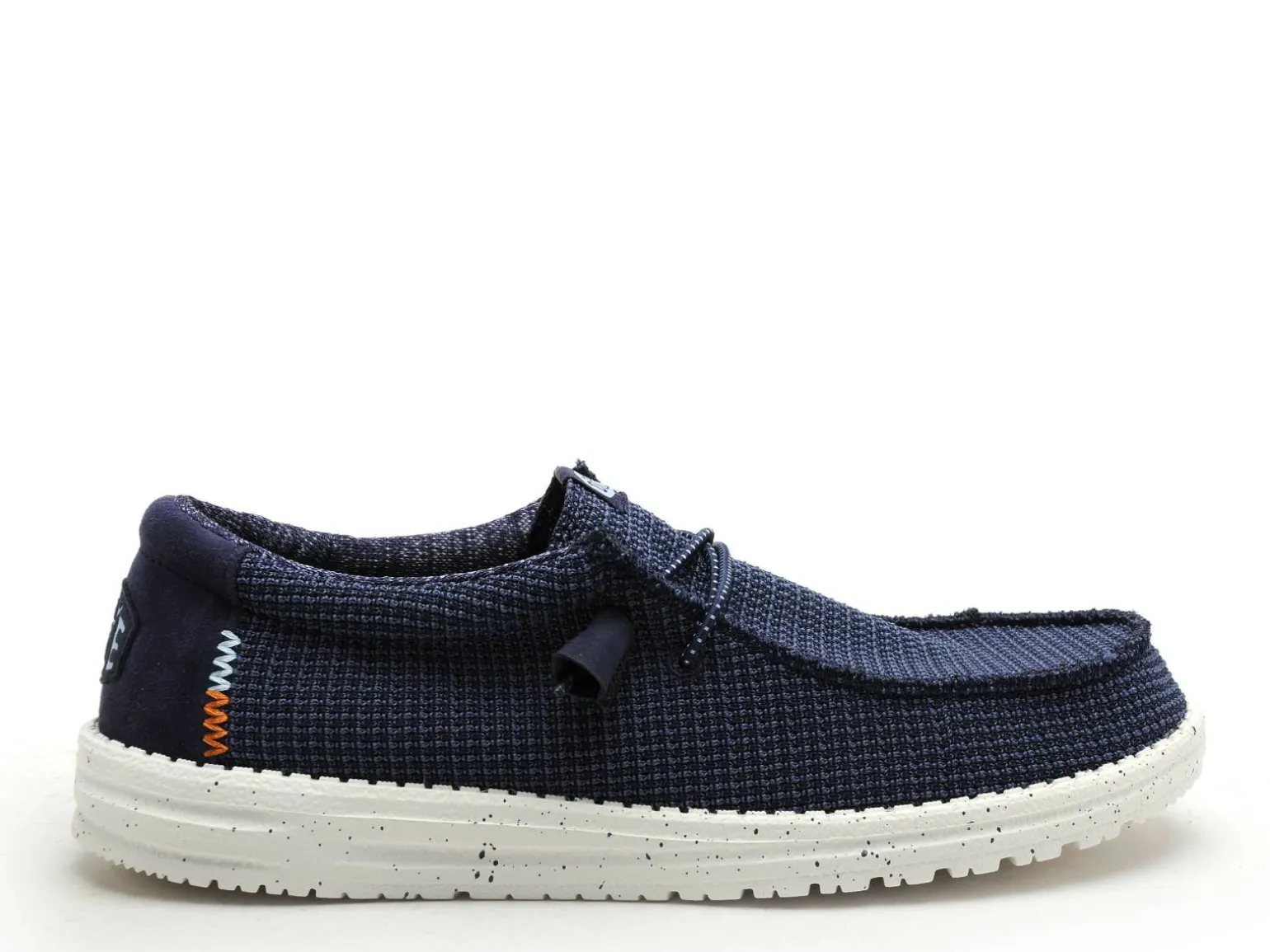 DUDE WALLY SPORT MESH Bleu Mocassins Homme
