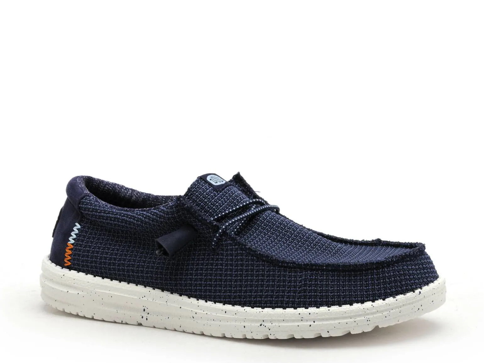 DUDE WALLY SPORT MESH Bleu Mocassins Homme