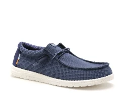 DUDE WALLY SPORTMESH 40403 Bleu Mocassins Homme