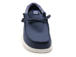 DUDE WALLY SPORTMESH 40403 Bleu Mocassins Homme