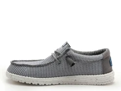DUDE WALLY SPORT MESH Gris Mocassins Homme