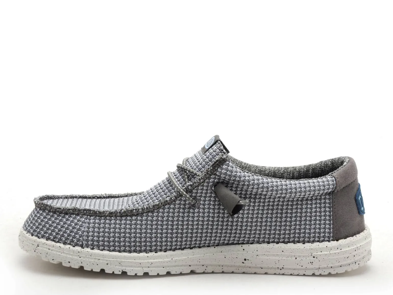 DUDE WALLY SPORT MESH Gris Mocassins Homme