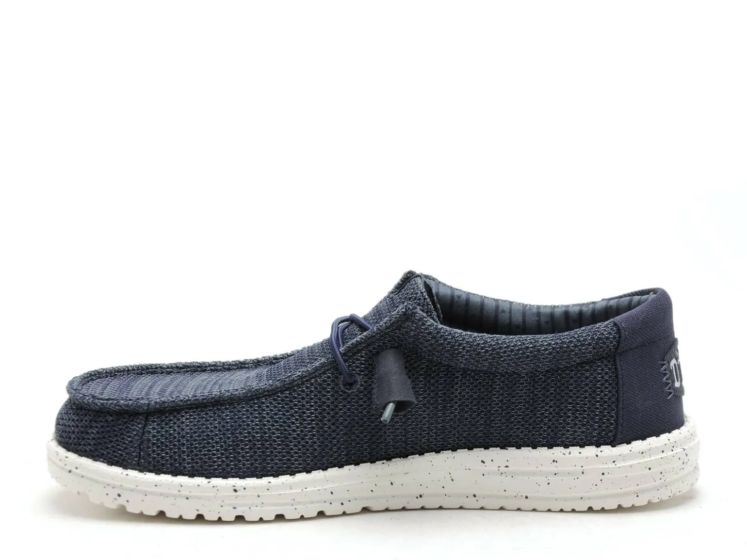 DUDE WALLY STRECH SOX 41838 Bleu Mocassins Homme