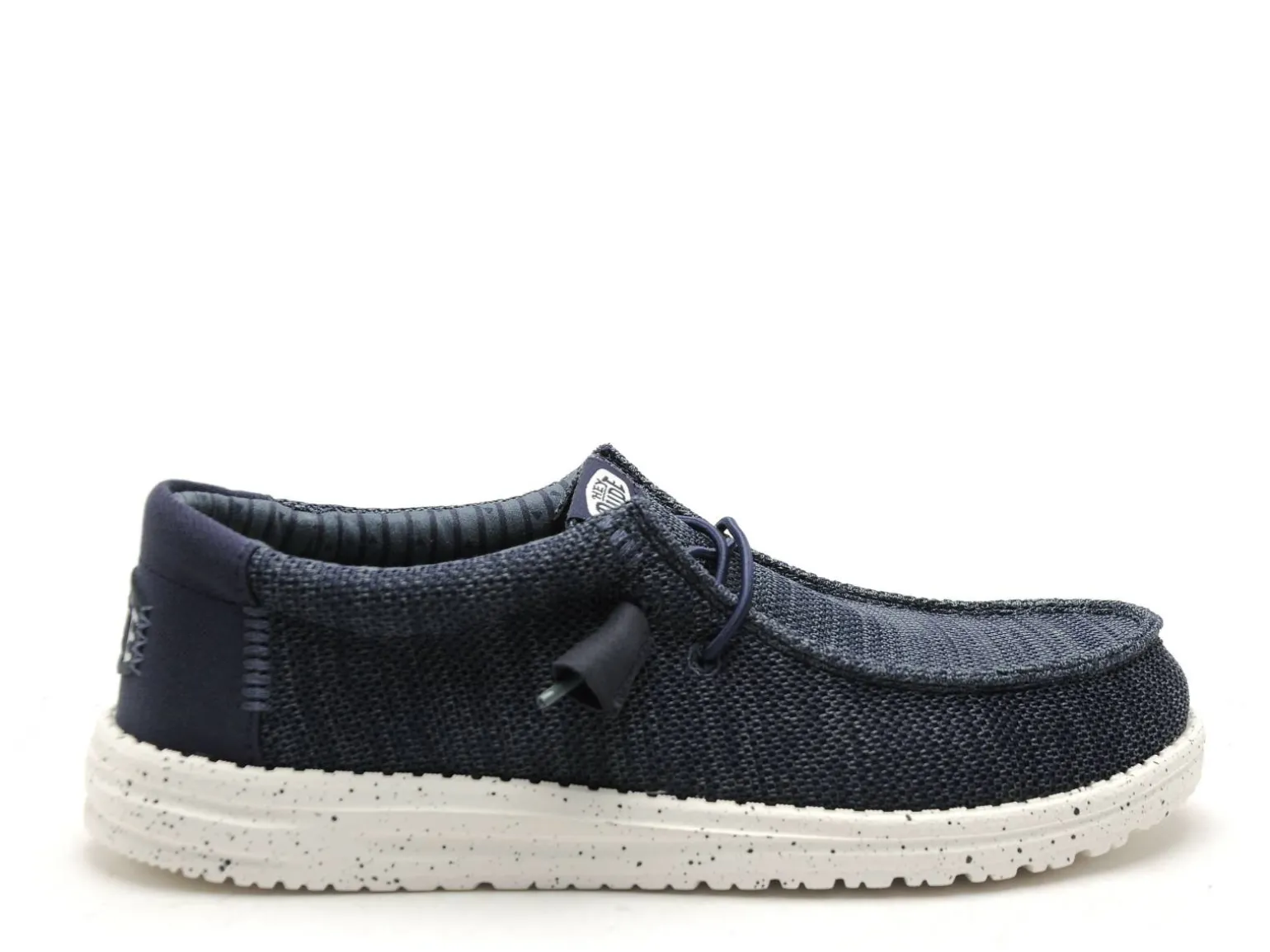 DUDE WALLY STRECH SOX 41838 Bleu Mocassins Homme