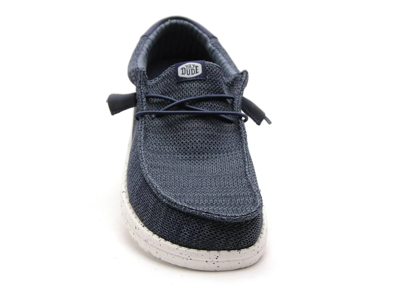 DUDE WALLY STRECH SOX 41838 Bleu Mocassins Homme