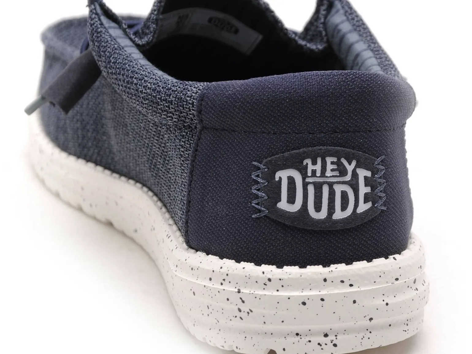 DUDE WALLY STRECH SOX 41838 Bleu Mocassins Homme