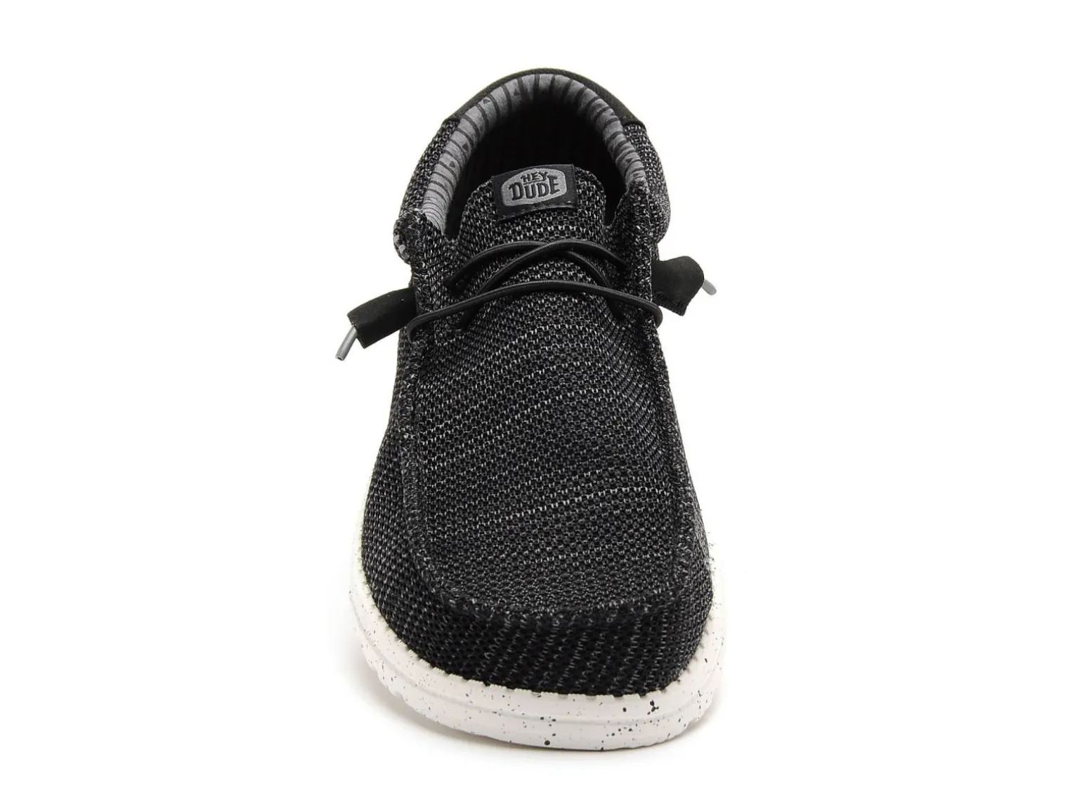 DUDE WALLY STRECH SOX 41838 Noir Mocassins Homme