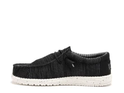 DUDE WALLY STRECH SOX 41838 Noir Mocassins Homme
