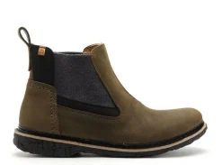 El Naturalista ANGKOR 5475 Kaki Boots et Bottines Plates Femme