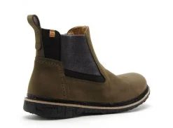 El Naturalista ANGKOR 5475 Kaki Boots et Bottines Plates Femme