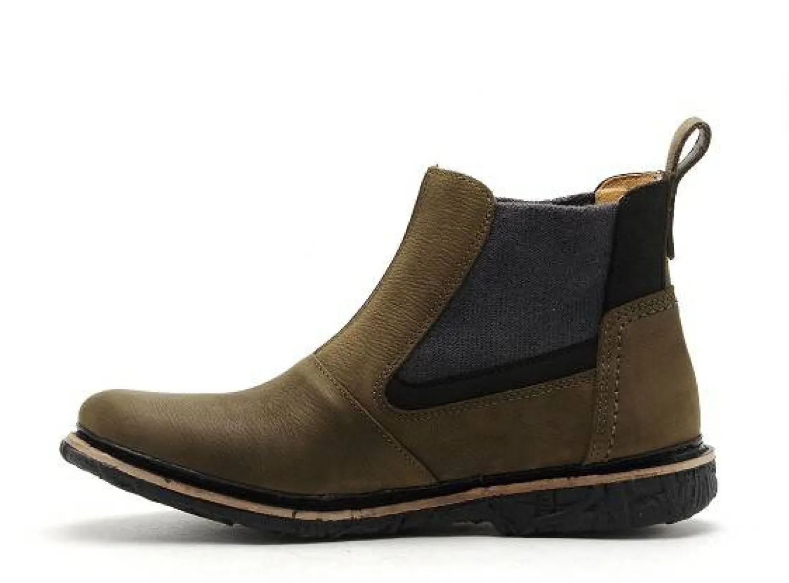 El Naturalista ANGKOR 5475 Kaki Boots et Bottines Plates Femme