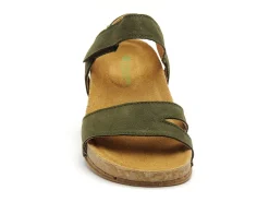 El Naturalista BALANCE N5790 Kaki Sandales Plates Femme