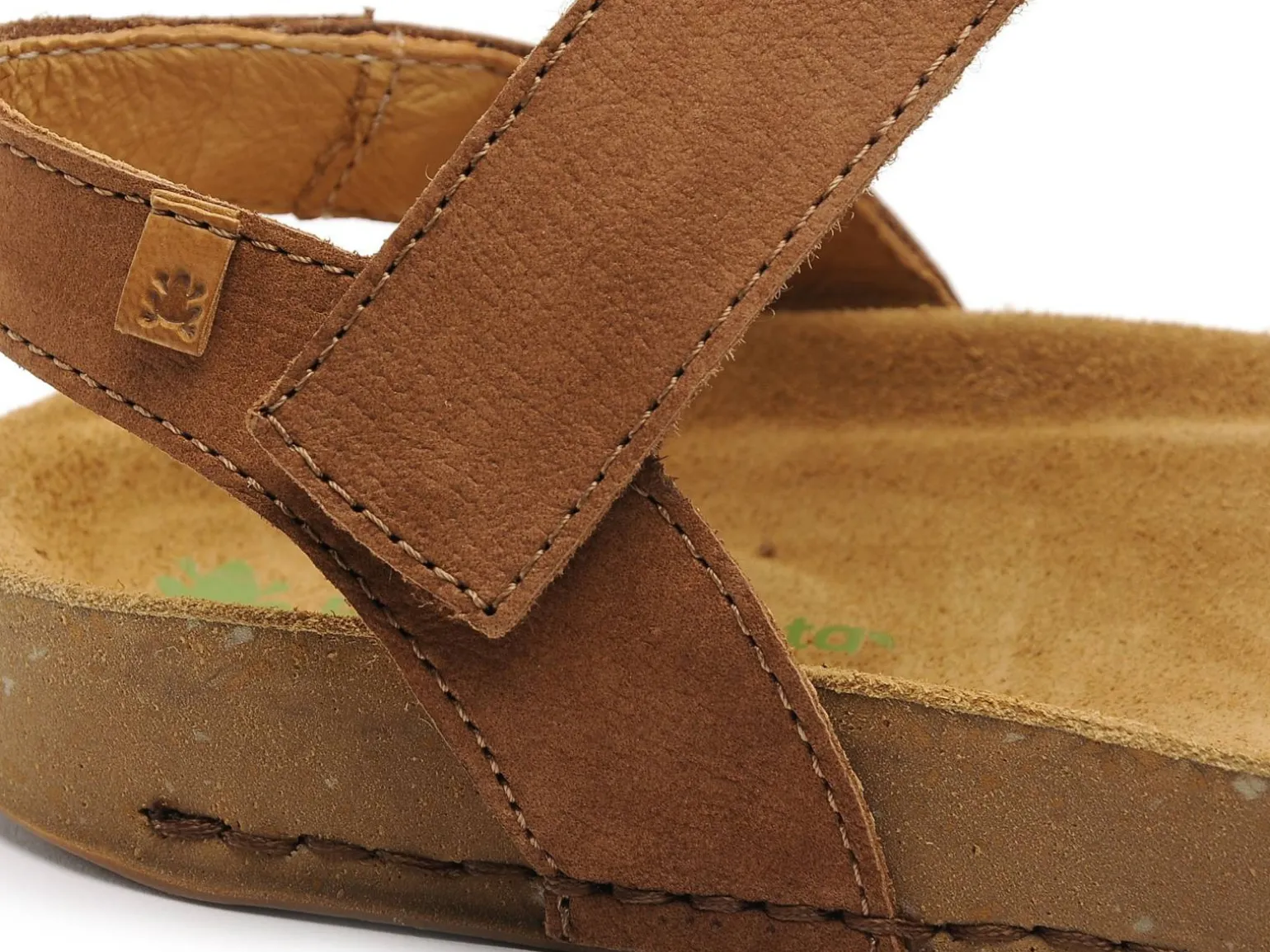 El Naturalista BALANCE N5790 Marron Sandales Plates Femme