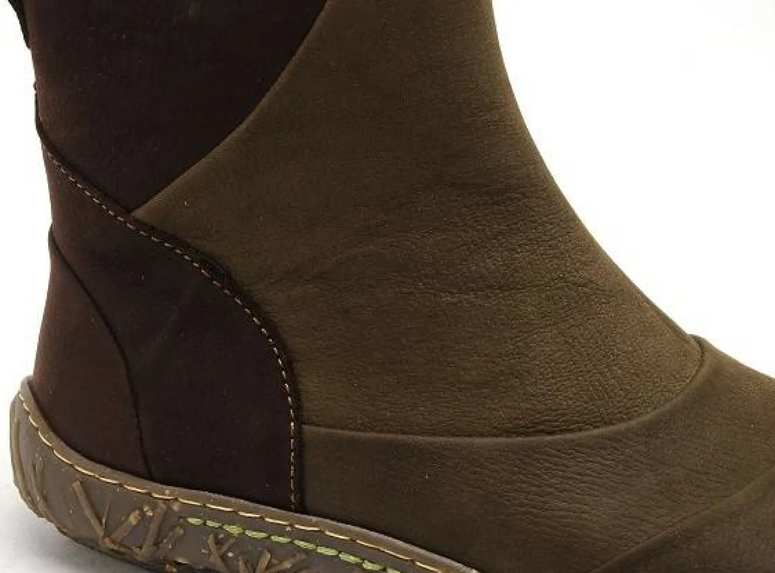 El Naturalista NIDO 5450 Kaki Boots et Bottines Plates Femme