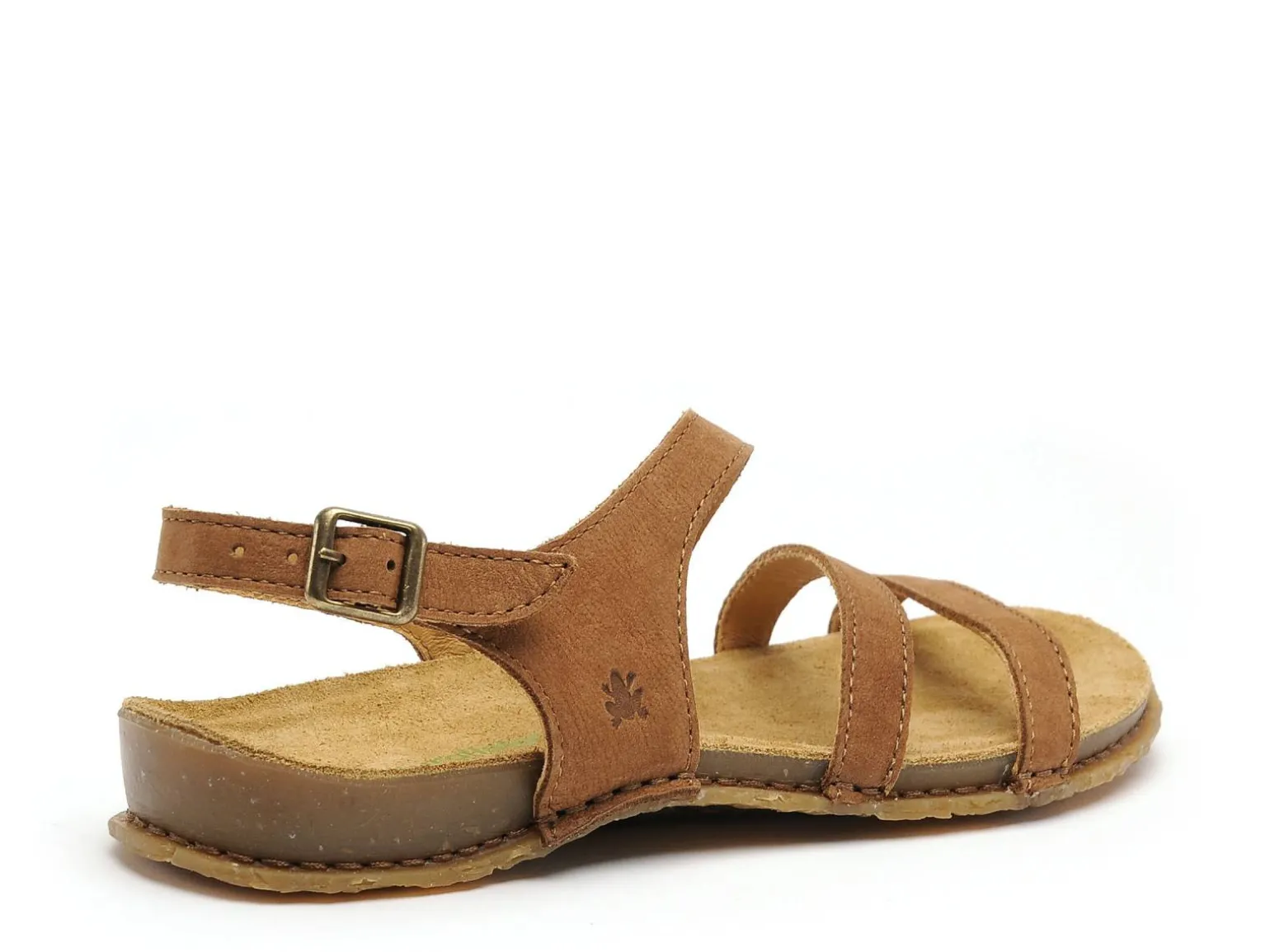 El Naturalista PANGLAO N5811 Marron Sandales Plates Femme