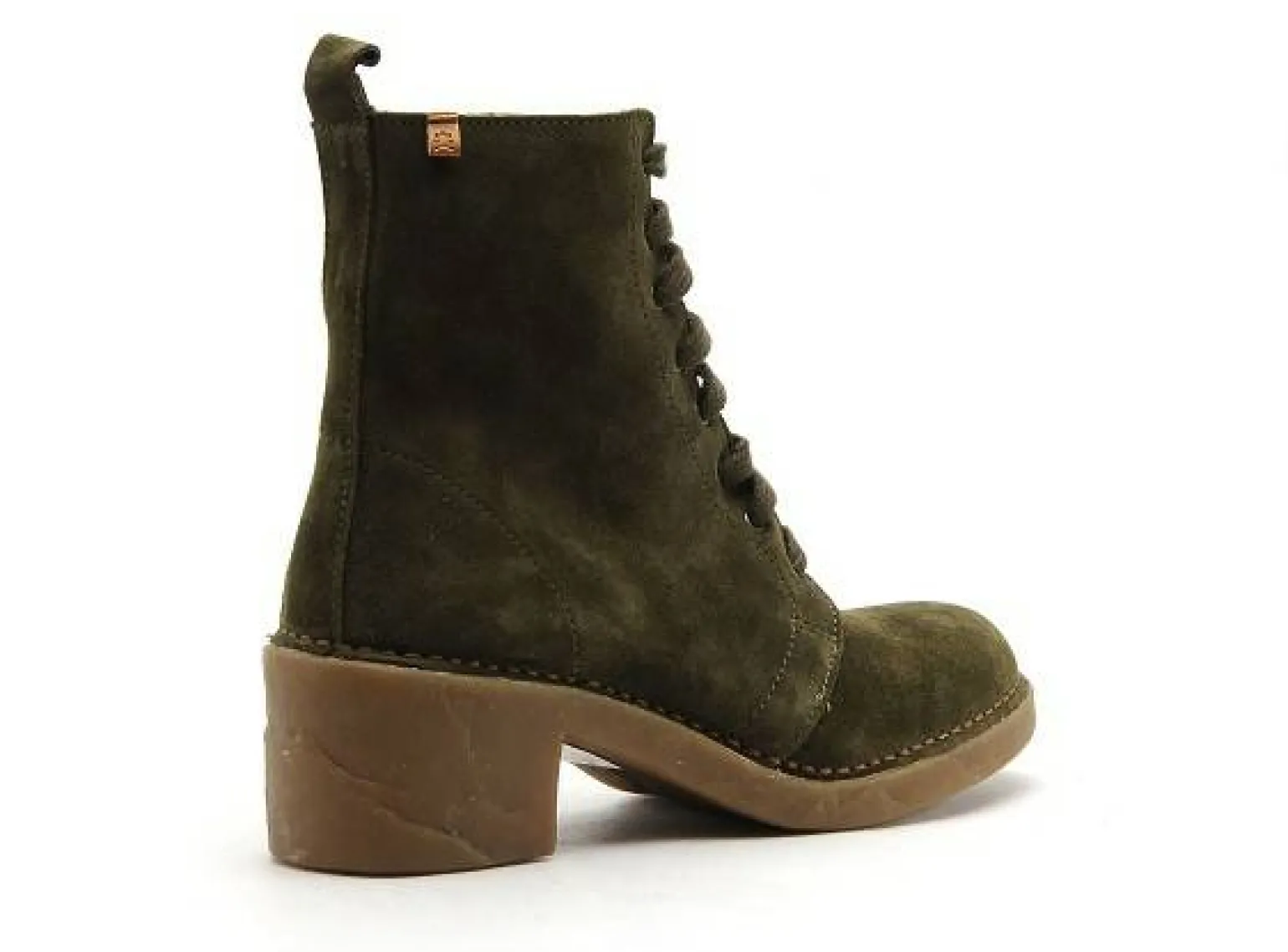 El Naturalista TICINO 5660 Kaki Boots et Bottines à Talons Femme