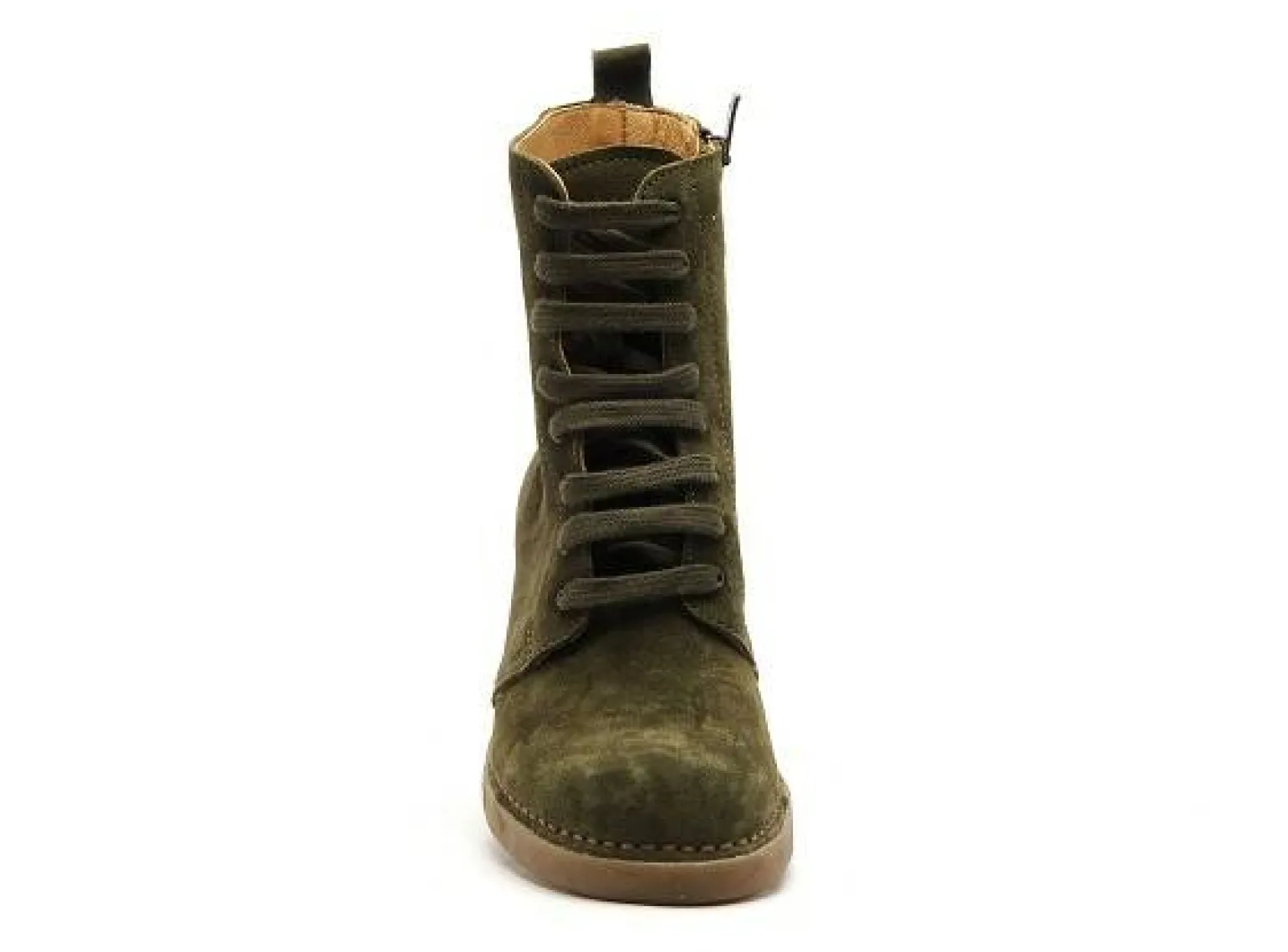 El Naturalista TICINO 5660 Kaki Boots et Bottines à Talons Femme