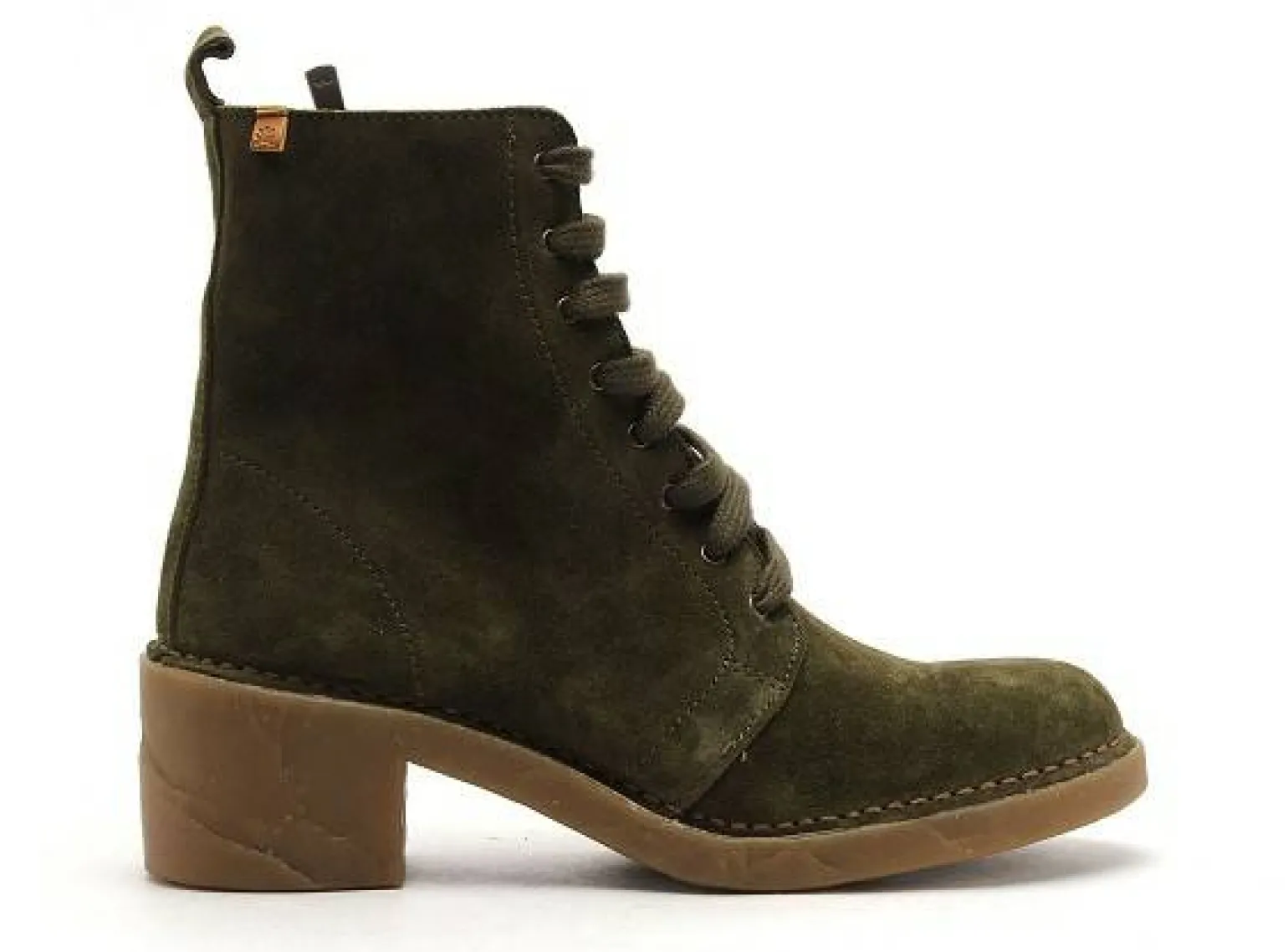 El Naturalista TICINO 5660 Kaki Boots et Bottines à Talons Femme