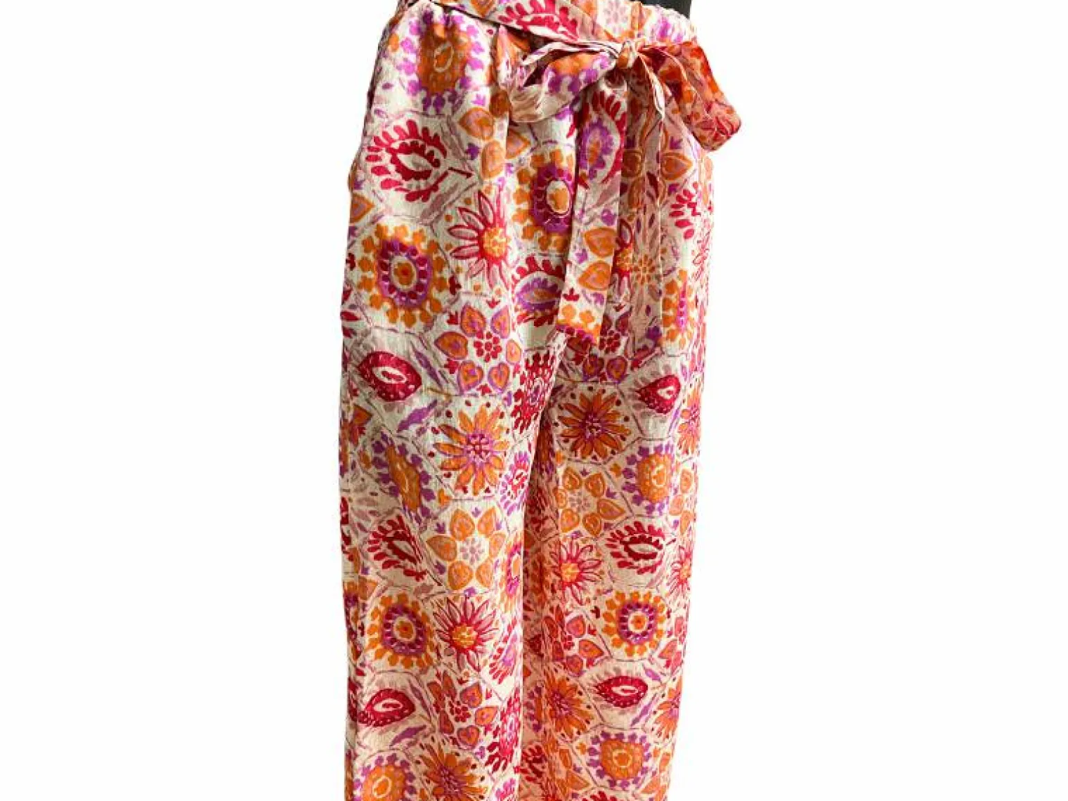 Emma Ella Pantalon Orange N5845 93 Jeans et Pantalons Femme