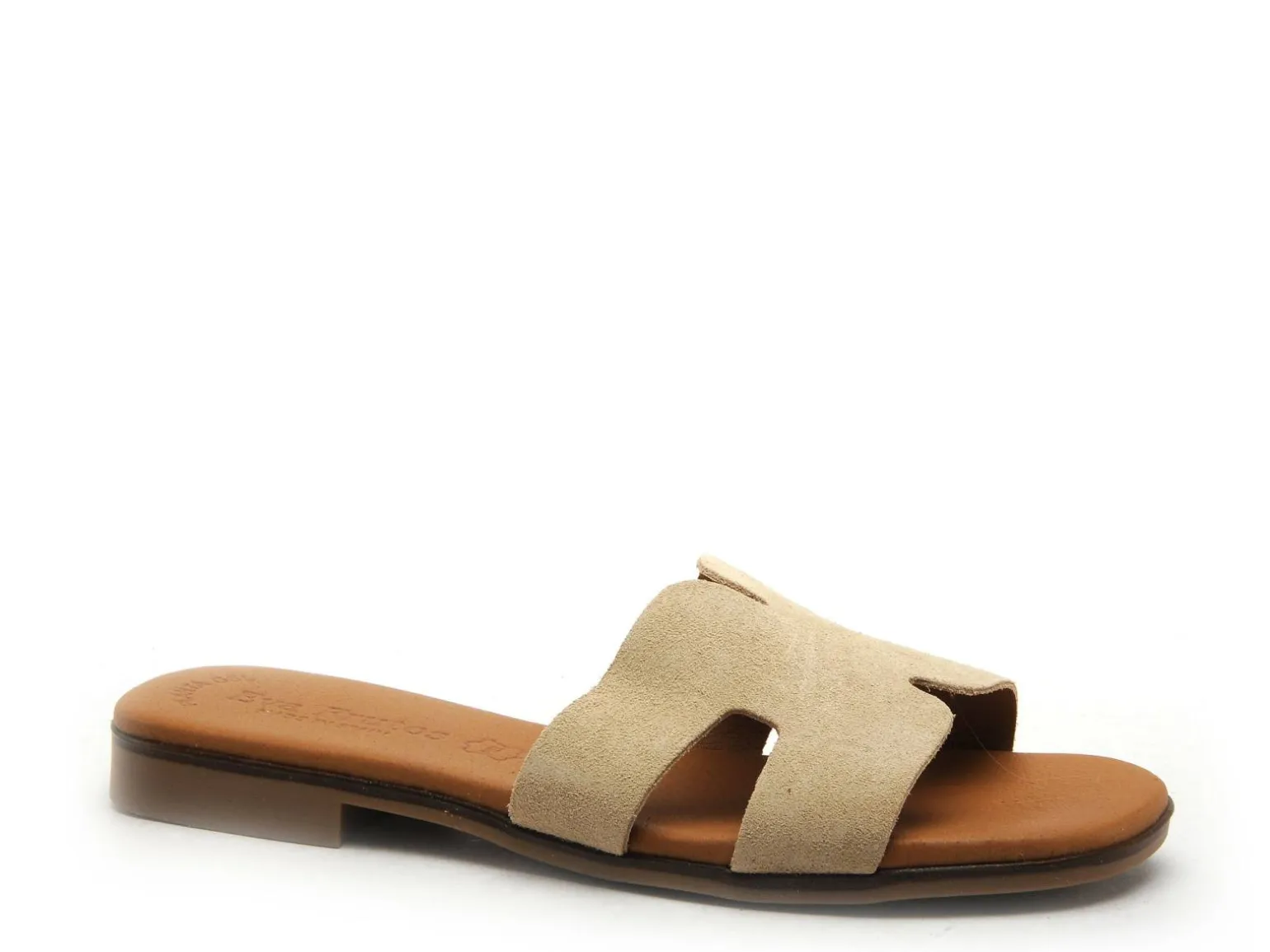 Eva Frutos 3053 Beige Mules et Sabots Plats Femme