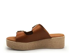 Eva Frutos 5373 Marron Mules et Sabots à Talons Femme