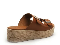 Eva Frutos 5373 Marron Mules et Sabots à Talons Femme