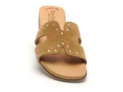 Eva Frutos 3054 Marron Mules et Sabots Plats Femme