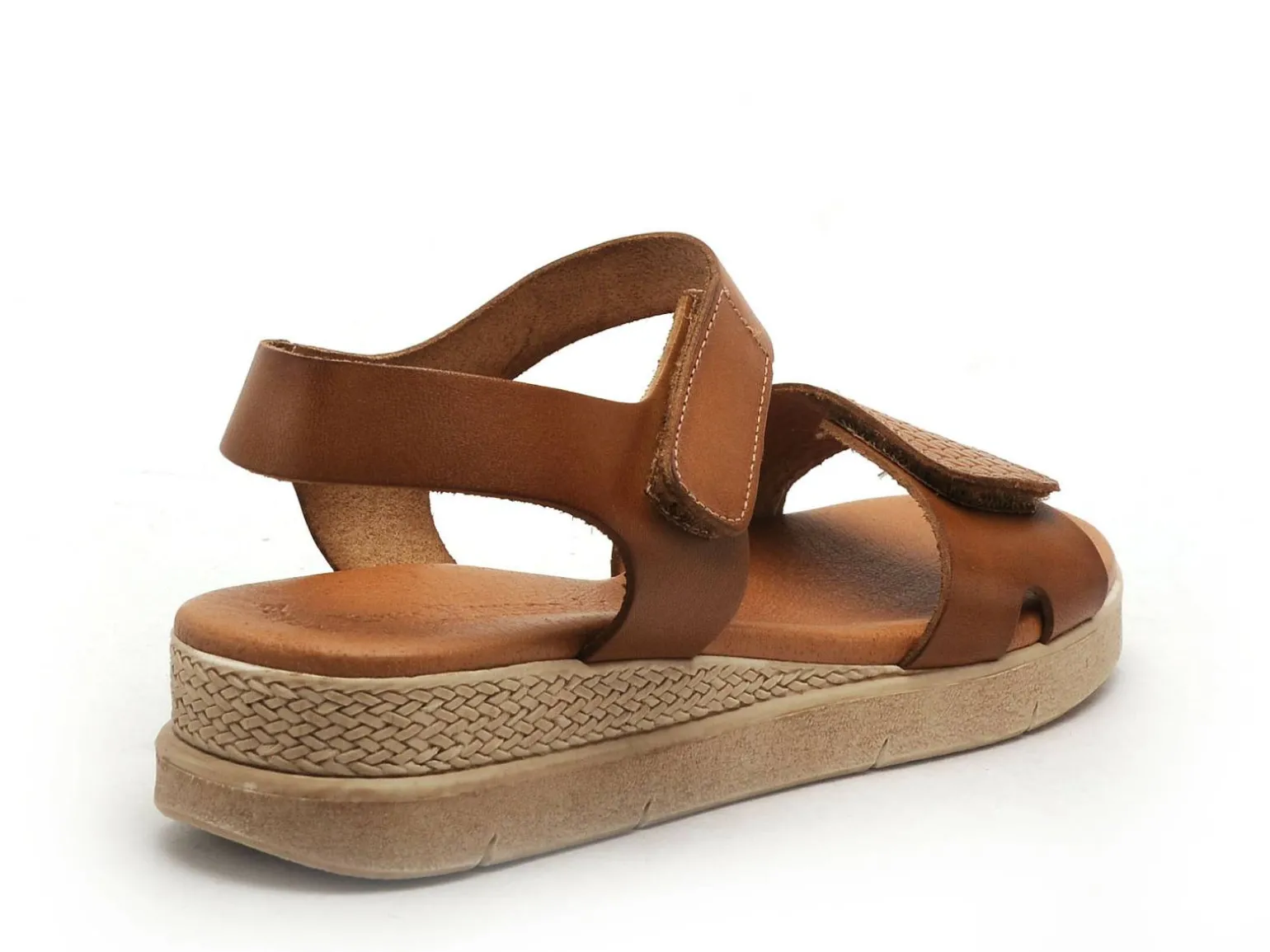 Eva Frutos 5265 Marron Sandales à Talons Femme