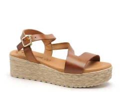 Eva Frutos 742 Marron Sandales à Talons Femme