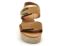 Eva Frutos 724 Marron Sandales à Talons Femme
