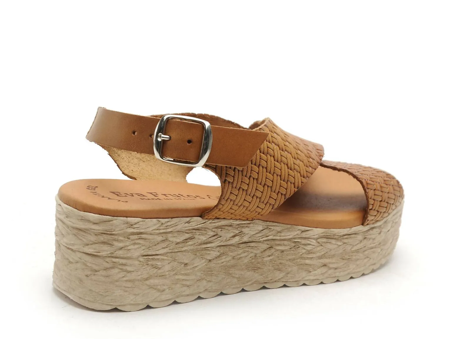 Eva Frutos 714 Marron Sandales à Talons Femme