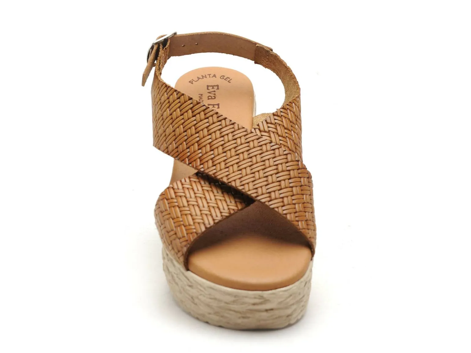 Eva Frutos 714 Marron Sandales à Talons Femme