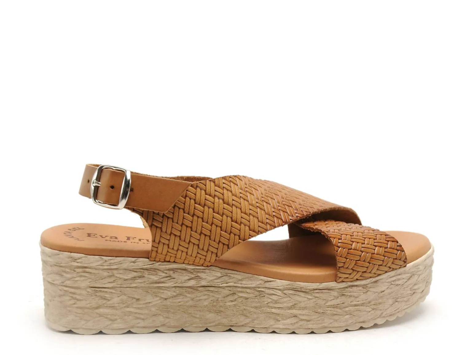 Eva Frutos 714 Marron Sandales à Talons Femme