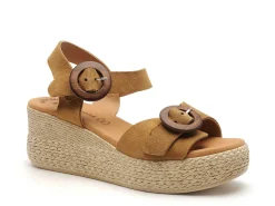 Eva Frutos 3777 Marron Sandales à Talons Femme