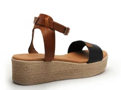 Eva Frutos 5352 Noir Sandales à Talons Femme