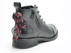 Favela Fly 2502 BELEM Noir Boots et Bottines Plates Femme