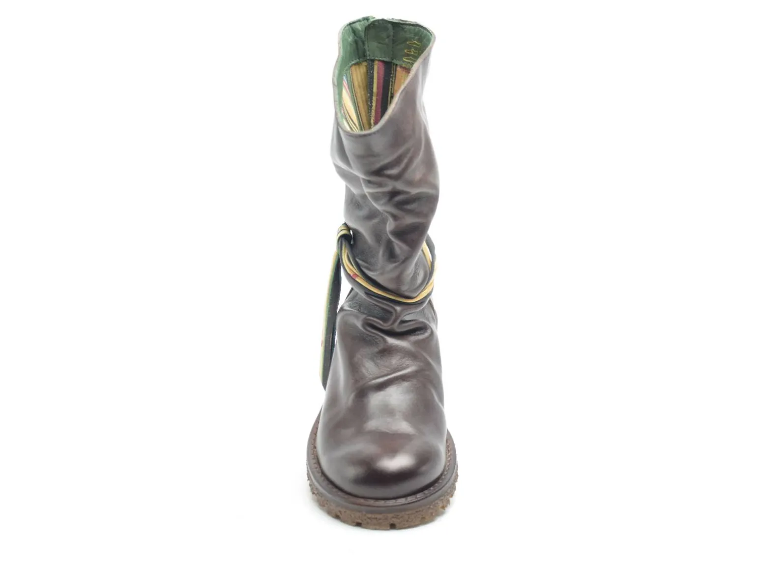 Felmini D609 Marron Boots et Bottines Plates Femme