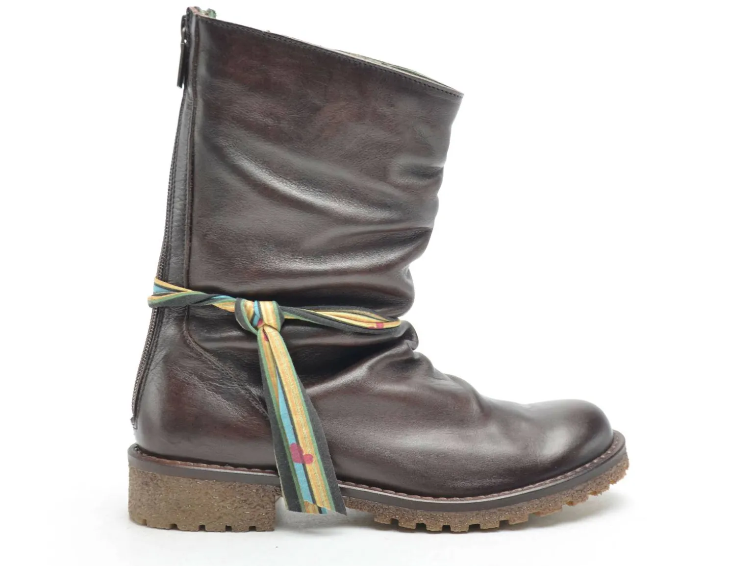 Felmini D609 Marron Boots et Bottines Plates Femme