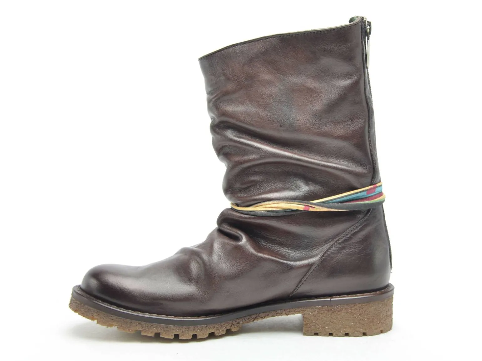 Felmini D609 Marron Boots et Bottines Plates Femme