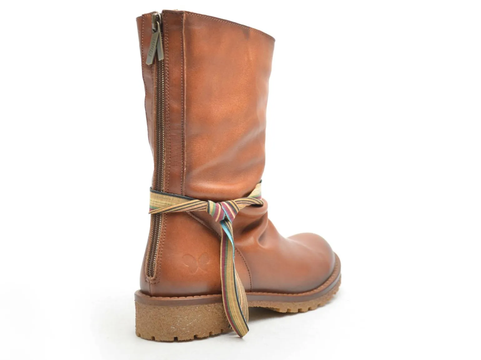 Felmini D609 Marron clair Boots et Bottines Plates Femme