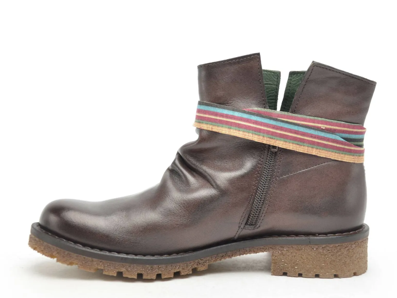 Felmini E013 Marron Boots et Bottines Plates Femme