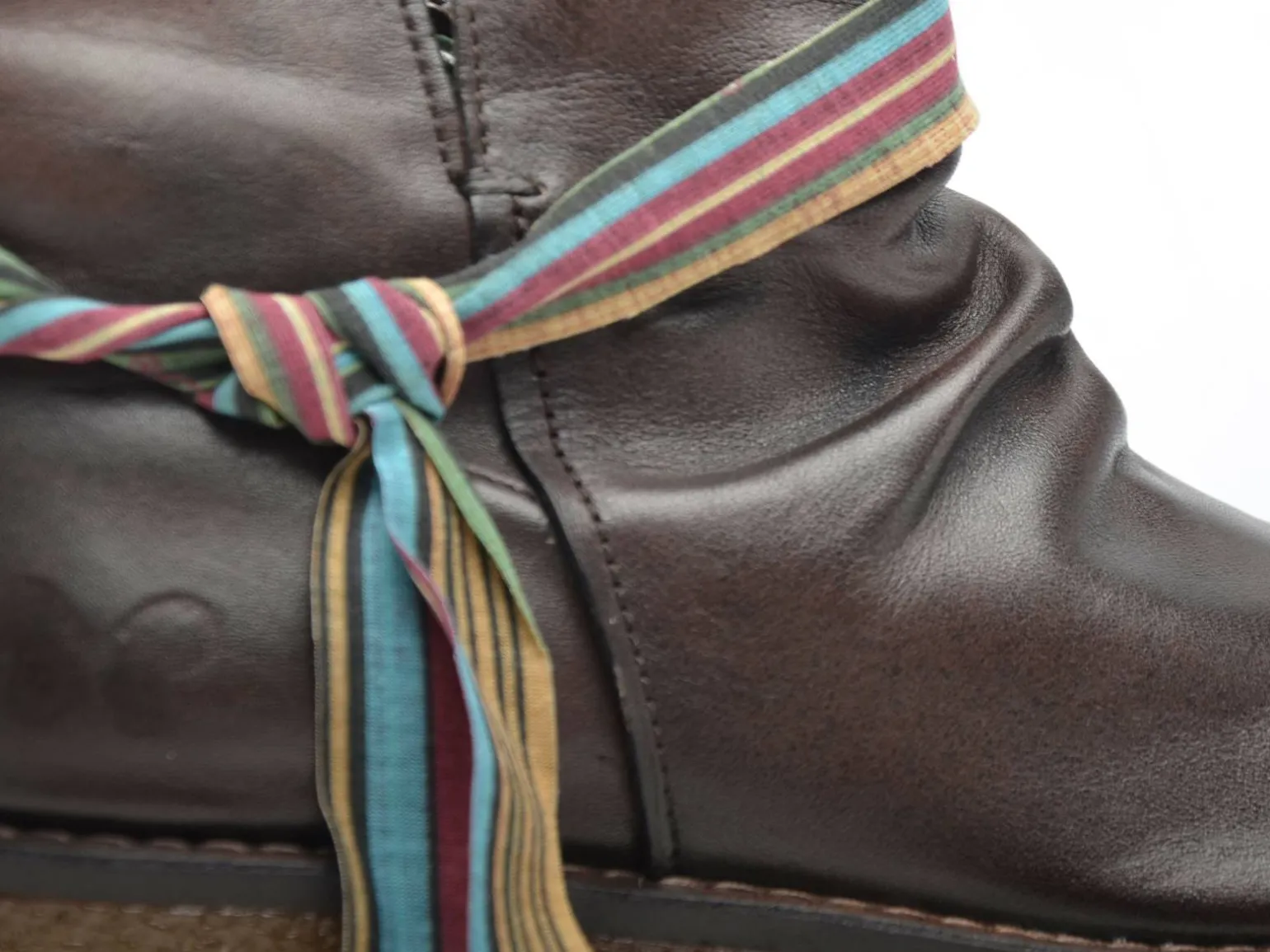 Felmini E013 Marron Boots et Bottines Plates Femme