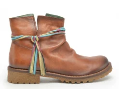 Felmini E013 Marron Clair Boots et Bottines Plates Femme