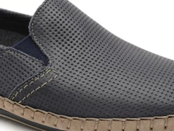Fluchos 8674 Bleu Mocassins Homme