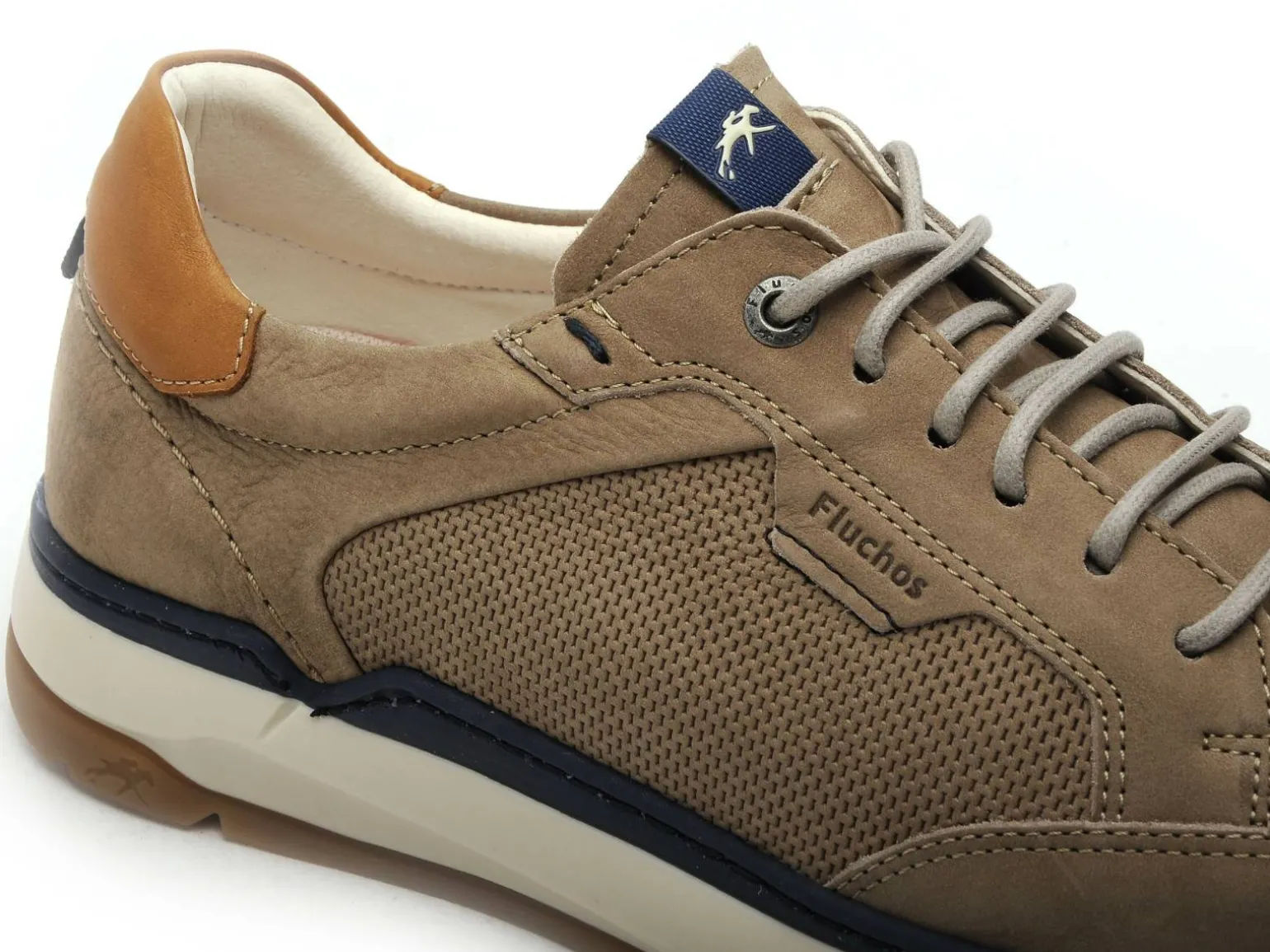 Fluchos F2211 Beige Baskets Basses Homme