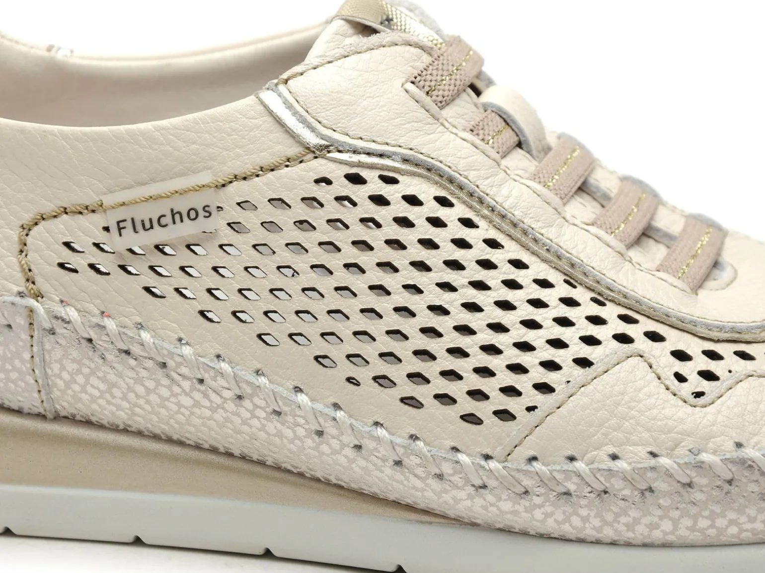 Fluchos F2143 Beige Baskets Basses Femme